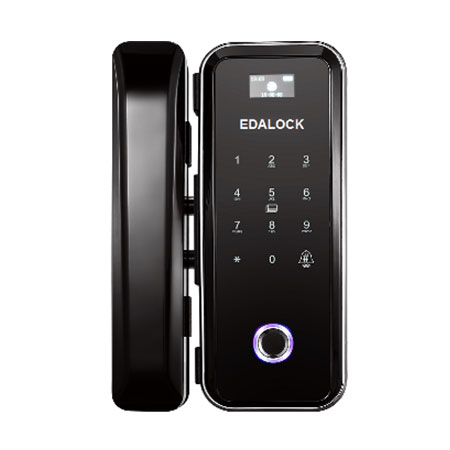 Khóa cửa kính vân tay cao cấp Eda Lock S800