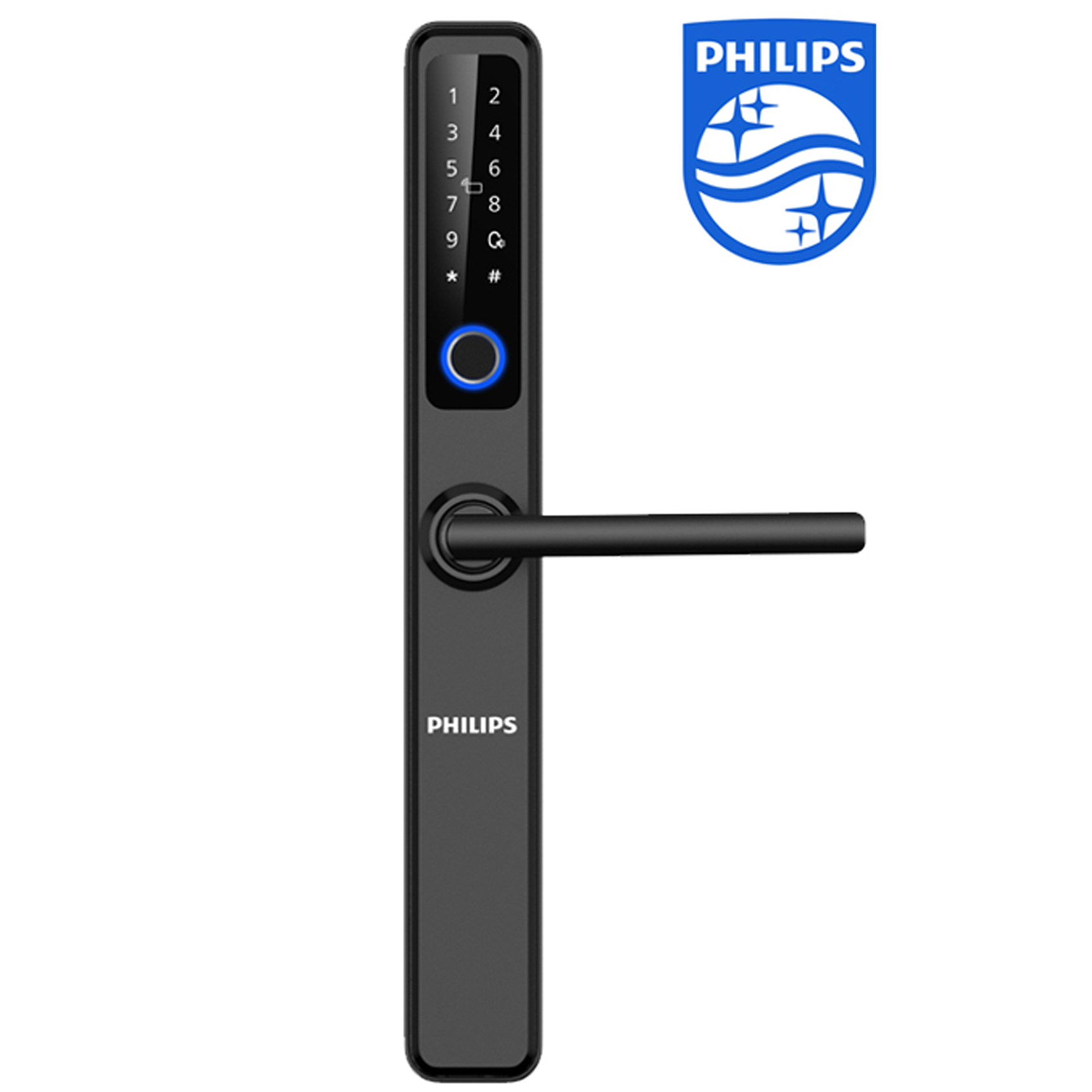 Khóa vân tay cửa nhôm Philips DDL608-5HWS