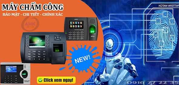 Sự cần thiết của máy chấm công vân tay