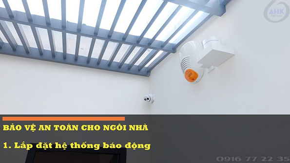 Những biện pháp tăng thêm sự an toàn cho ngôi nhà của bạn